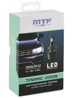 Светодиодные лампы H4/H19 MTF Dynamic Vision LED 5500K (DV04K5)