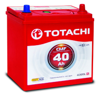 Аккумулятор автомобильный Totachi Asia - 40 А/ч тонкие клеммы (42B19L) [-+]
