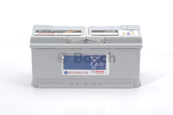 Аккумулятор автомобильный Bosch S5 015 Silver Plus - 110 А/ч (0 092 S50 150) [-+]