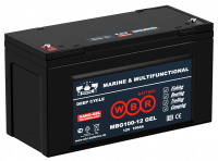 Аккумулятор WBR Marine MBG 100-12 GEL - 100 А/ч - тяговый (для лодочных электромоторов)