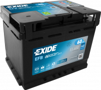 Аккумулятор Start-Stop автомобильный Exide Start-Stop EFB EL600 - 60 А/ч [-+]