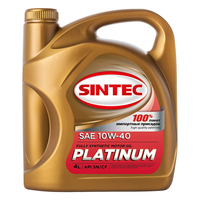 Моторное масло Sintec Platinum 7000 10W-40 SN/CF (4 л.)