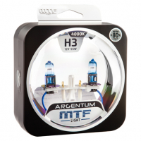 Автолампы H3 MTF Argentum +80% (H8A1203)