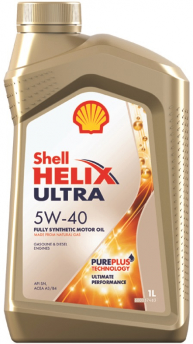 Моторное масло Shell Helix Ultra 5W-40 A3/B4