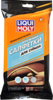 Liqui Moly влажные салфетки для стекол, зеркал и фар Reinigungstucher