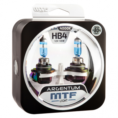 Автолампы HB4/9006 MTF Argentum +80% (H8A12B4)