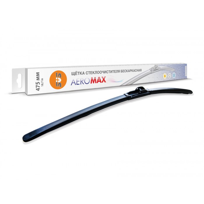 Стеклоочиститель SVS Aeromax (47.5 см., бескаркасный, универсальный)