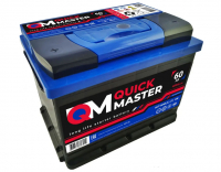 Аккумулятор автомобильный QuickMaster SP - 60 A/ч  [+-]