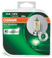 Автолампы H4 Osram Allseason +30% 3000K (64193ALSHCB-HCB)