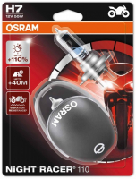 Мотолампы H7 Osram Night Racer +110% (64210NR1-02B)