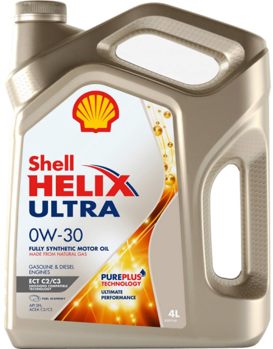 Моторное масло Shell Helix Ultra 0W-30 ECT C2/C3