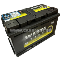 Аккумулятор автомобильный Westa Black EFB - 84 А/ч [-+] Турция