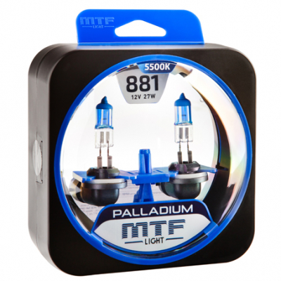 Автолампы Н27/881 MTF Palladium 5500K (HPA1281)