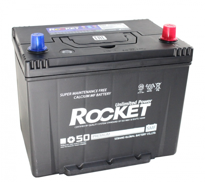Аккумулятор автомобильный Rocket Asia Premium SMF 105D26L - 90 А/ч  [-+]
