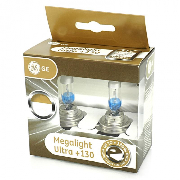 Автолампы H11 General Electric Megalight Ultra +130% (53110XNU)