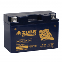 Мотоаккумулятор Zubr Bike Premium Nano Gel - 8 А/ч 135 А (YT9B-4) YT9B-BS [+-]