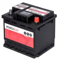 Аккумулятор автомобильный Metaco - 52 А/ч [-+]