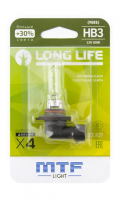 Автолампа HB3/9005 MTF Long Life 3000K (HLL12B3b)