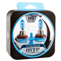 Автолампы H9 MTF Titanium 4400K (HTN1209)