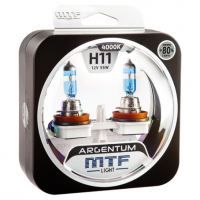 Автолампы H11 MTF Argentum +80% (H8A1211)