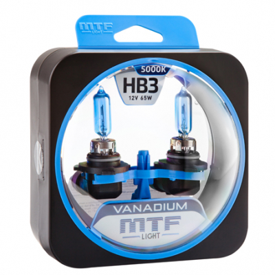 Автолампы HB3/9005 MTF Vanadium 5000K (HVN12B3)
