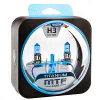 Автолампы H3 MTF Titanium 4400K (HTN1203)