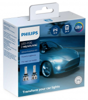 Светодиодные противотуманные лампы H8/H11/H16 Philips Ultinon Essential LED 6500K (11366UE2X2)