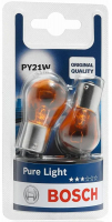 Автолампы PY21W Bosch Pure Light