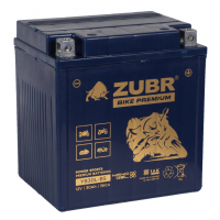Мотоаккумулятор Zubr Bike Premium Nano Gel - 30 А/ч 360 А (YB30L-BS) [-+]