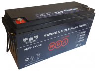 Аккумулятор WBR Marine MB 200-12 AGM - 200 А/ч - тяговый (для лодочных электромоторов)
