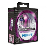 Автолампы H4 Philips ColorVision +60% Purple (12342CVPPS2)