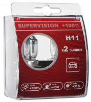 Автолампа H11 Ledo Super Vision +100% 3700K (12362LSV)