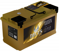 Аккумулятор автомобильный Decus - 110 A/ч [-+]