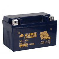 Мотоаккумулятор Zubr Bike Premium Nano Gel - 7 А/ч 125 А (YTX7A-BS) [+-]