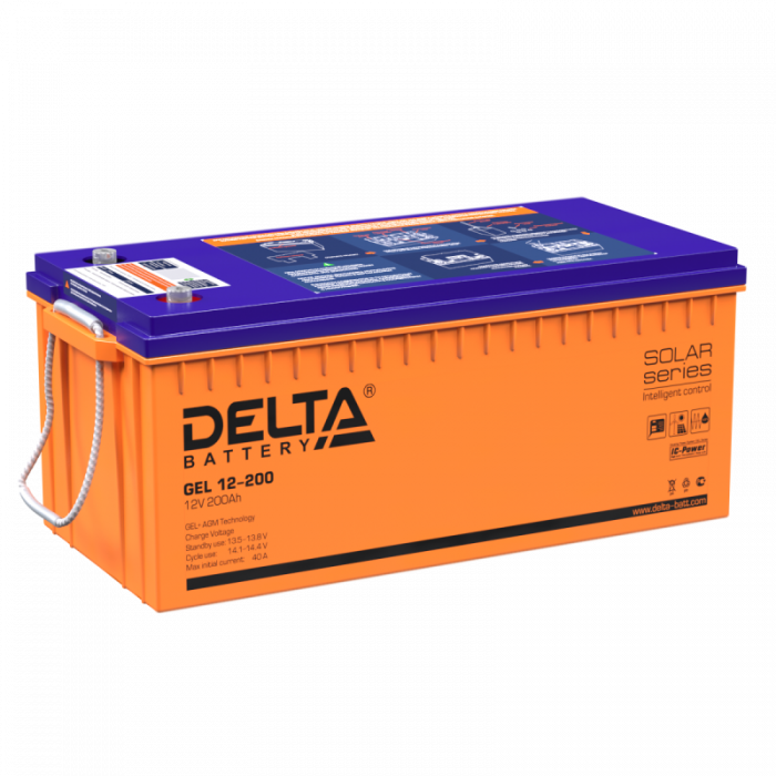 Аккумулятор Delta GEL - 200 А/ч (GEL 12-200)