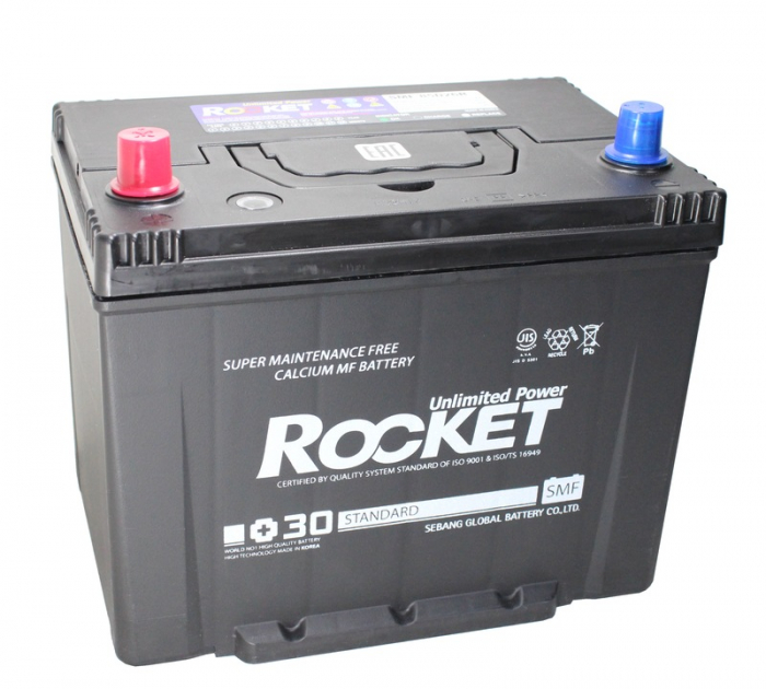 Аккумулятор автомобильный Rocket Asia SMF 85D26R - 80 А/ч  [+-]
