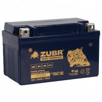 Мотоаккумулятор Zubr Bike Premium Nano Gel - 10 А/ч 145 А (YTZ10S) TTZ10S-BS [+-]
