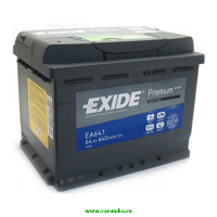 Аккумулятор автомобильный Exide Premium EA641 - 64 А/ч [+-]