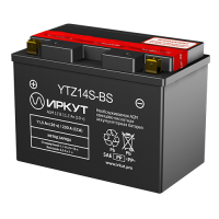 Мотоаккумулятор YT7B-BS Иркут - 6,5 А/ч 110 A [+ -]