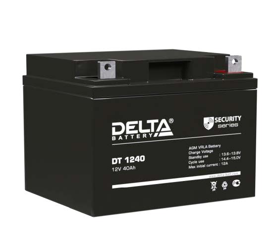 Аккумулятор Delta DT - 40 А/ч (DT 1240) ОПС серия