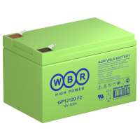Аккумулятор WBR AGM - 12 А/ч (GP12120)