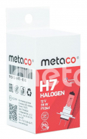 Автолампы H7 Metaco +100%