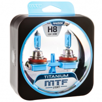 Автолампы H8 MTF Titanium 4400K (HTN1208)