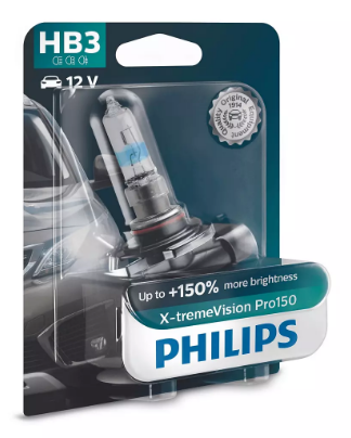 Автолампа HB3 Philips X-tremeVision Pro150 +150% (9005XVPB1)