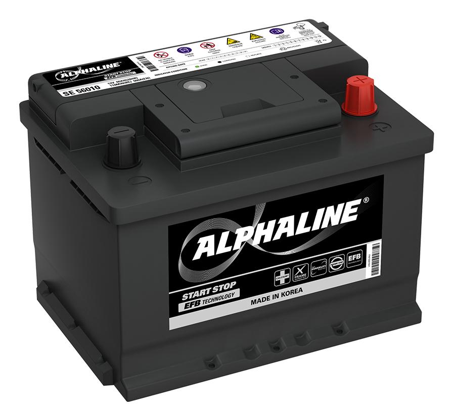 Аккумулятор Start-Stop автомобильный Alphaline (Aline) EFB - 65 А/ч [-+]