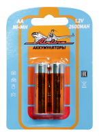 Батарейки AA Airline (HR6 аккумулятор Ni-Mh 2600 mAh 2шт.)