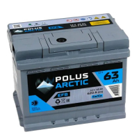 Аккумулятор Start-Stop автомобильный Polus Arctic Start-Stop EFB - 63 А/ч [-+]