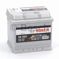 Аккумулятор автомобильный Bosch S5 002 Silver Plus - 54 А/ч (0 092 S50 020) [-+]