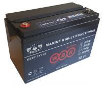 Аккумулятор WBR Marine MBLi 12-100 - 100 А/ч - тяговый (для лодочных электромоторов)