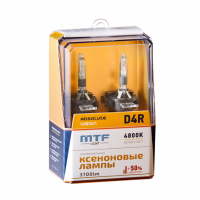 Лампы ксеноновые D4R MTF Absolute Vision +50% 4800K (AVBD4R)